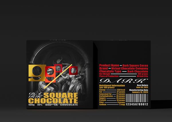 Black Square Chocolate